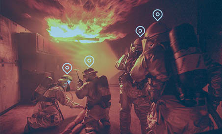 应急救援uwb自组网人员定位方案